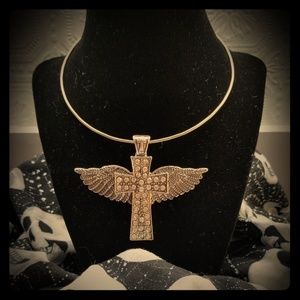 Cross & Angel Wings